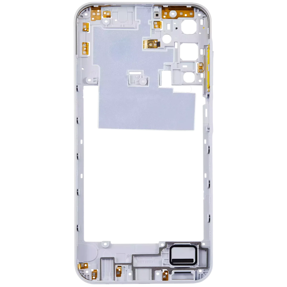 Samsung Galaxy A15 İle Uyumlu  Orta Çerçeve Kasası (A155 2023) (Büyülü Mavi) - Görsel 4