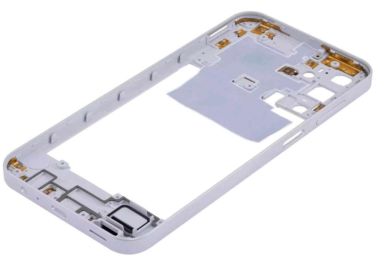 Samsung Galaxy A15 İle Uyumlu  Orta Çerçeve Kasası (A155 2023) (Büyülü Mavi) - Görsel 6