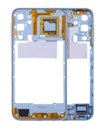Samsung Galaxy A15 İle Uyumlu  Orta Çerçeve Kasası (A155 2023) (İyimser Mavi)