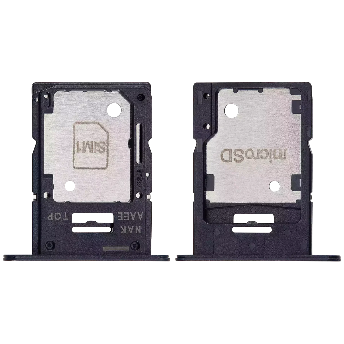Samsung Galaxy A15 İle Uyumlu Tek Sim Kart Tepsisi (A155 2023) (Brave Black) - Görsel 2