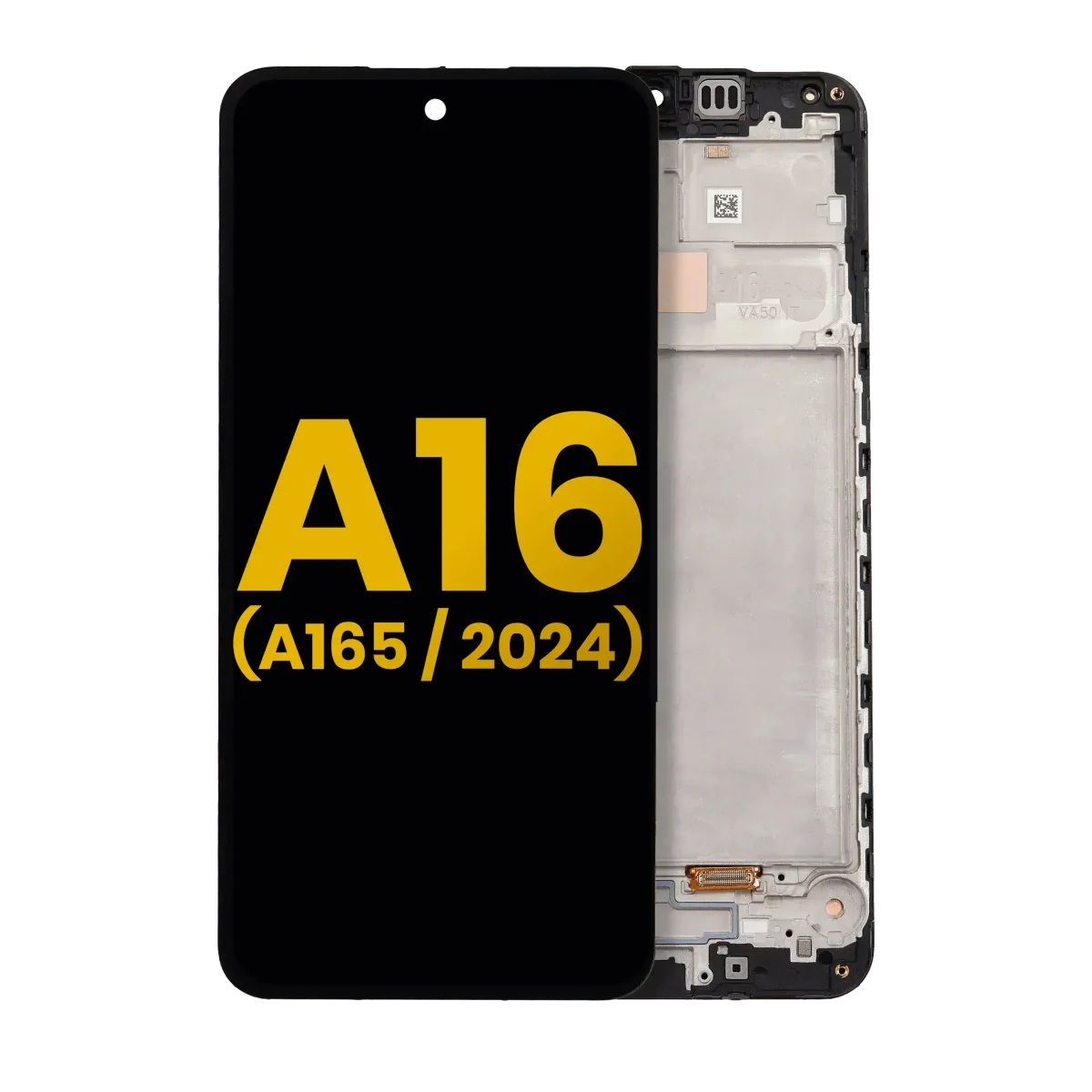 Samsung Galaxy A16 4G İle Uyumlu İçin Çerçeveli ekran (A165 2024) Orijinal (Tüm Renkler)  Orijinal Ekranı