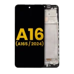 Samsung Galaxy A16 4G İle Uyumlu İçin Çerçeveli ekran (A165 2024) Orijinal (Tüm Renkler)  Orijinal Ekranı