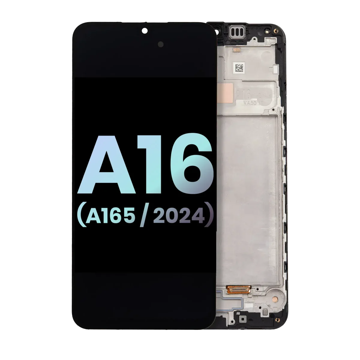 Samsung Galaxy A16 4G İle Uyumlu İçin Çerçeveli ekran (A165 2024) (Servis Paketi) (Tüm Renkler)  Orijinal Ekranı