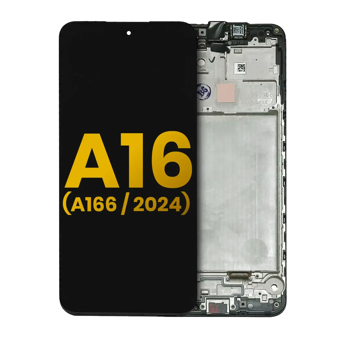 Samsung Galaxy A16 5G İle Uyumlu İçin Çerçeveli ekran (A166 2024) Orijinal (Tüm Renkler)  Orijinal Ekranı