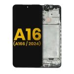 Samsung Galaxy A16 5G İle Uyumlu İçin Çerçeveli ekran (A166 2024) Orijinal (Tüm Renkler)  Orijinal Ekranı