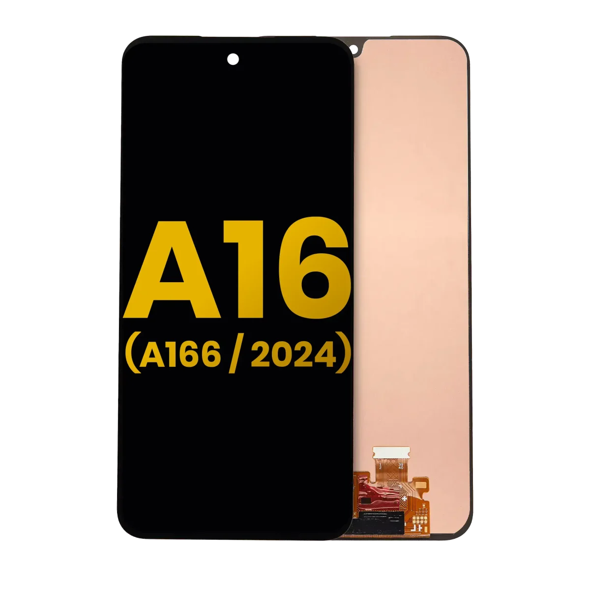 Samsung Galaxy A16 İle Uyumlu Çerçevesiz ekran Orijinal Ekranı (A166 2024) Orijinal (Tüm Renkler)