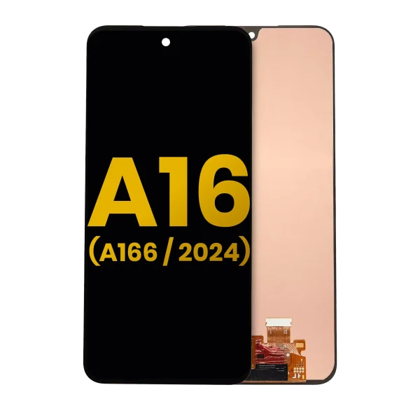 Samsung Galaxy A16 İle Uyumlu Çerçevesiz ekran Orijinal Ekranı (A166 2024) Orijinal (Tüm Renkler)