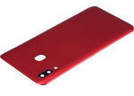 Samsung Galaxy A20 Arka İle Uyumlu Kapak Cam Kamera Lensli (A205 2019) (Aftermarket Plus) (Kırmızı) - Görsel 5