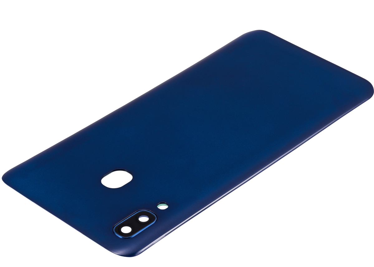 Samsung Galaxy A20 Arka İle Uyumlu Kapak Camı Kamera Lensi (A205 2019) (Aftermarket Plus) (Mavi) - Görsel 6