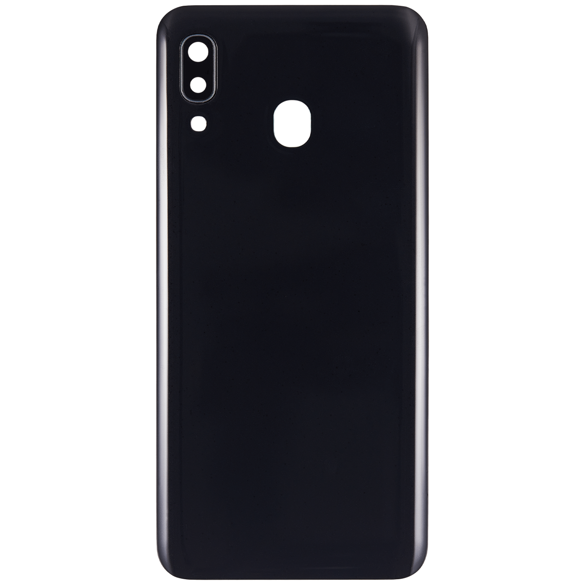 Samsung Galaxy A20 Arka İle Uyumlu Kapak Camı Kamera Lensiyle Uyumlu (A205 2019) (Aftermarket Plus) (Siyah) - Görsel 3