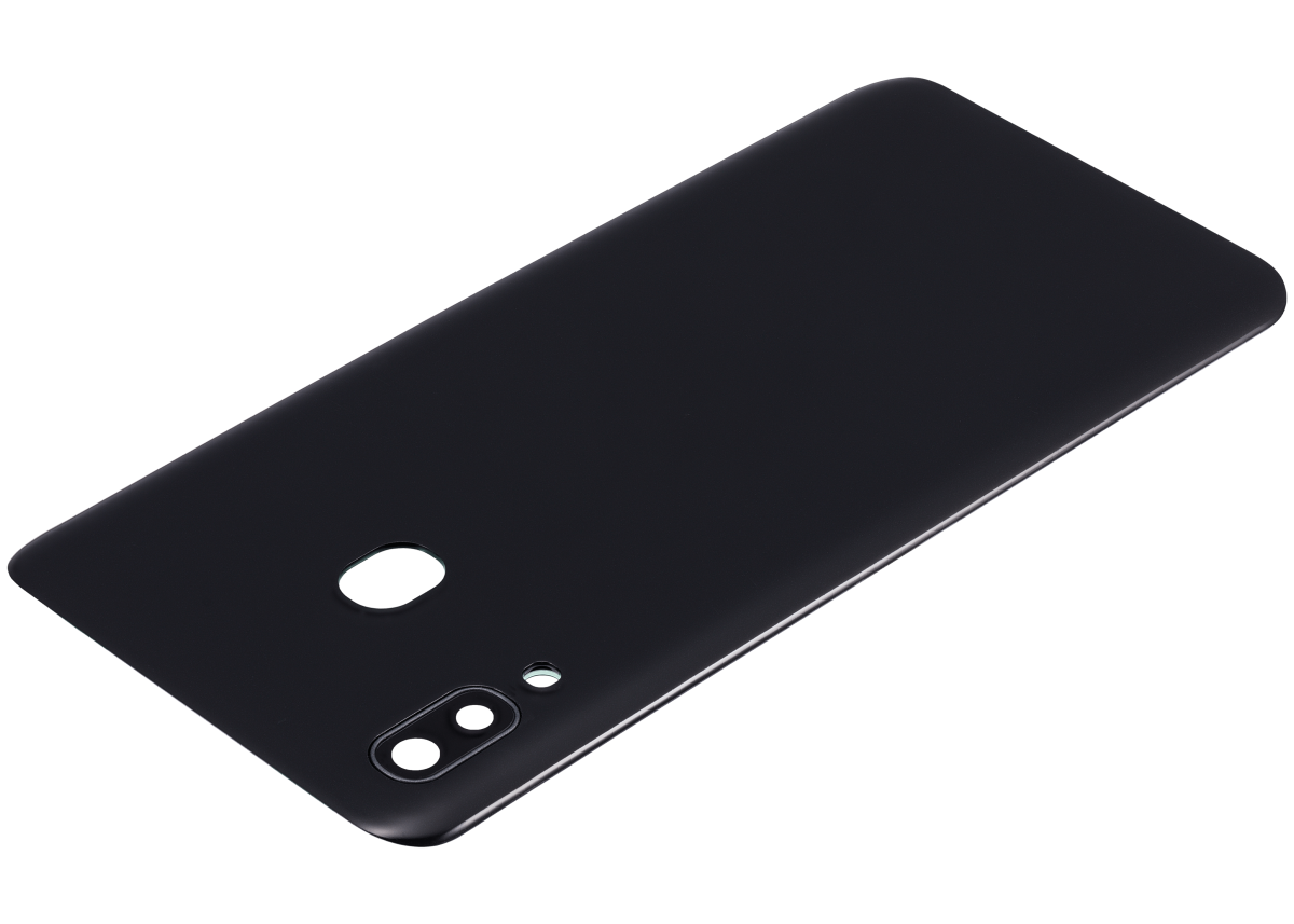 Samsung Galaxy A20 Arka İle Uyumlu Kapak Camı Kamera Lensiyle Uyumlu (A205 2019) (Aftermarket Plus) (Siyah) - Görsel 5