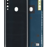 Samsung Galaxy A20 Arka İle Uyumlu Kapak Camı Kamera Lensiyle Uyumlu s (A207 2019) (Servis Paketi) (Siyah)