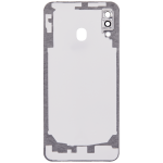 Samsung Galaxy A20 Arka İle Uyumlu Kapak Camı Kamera Lensli (A205 2019) (Aftermarket Plus) (Beyaz) - Görsel 4