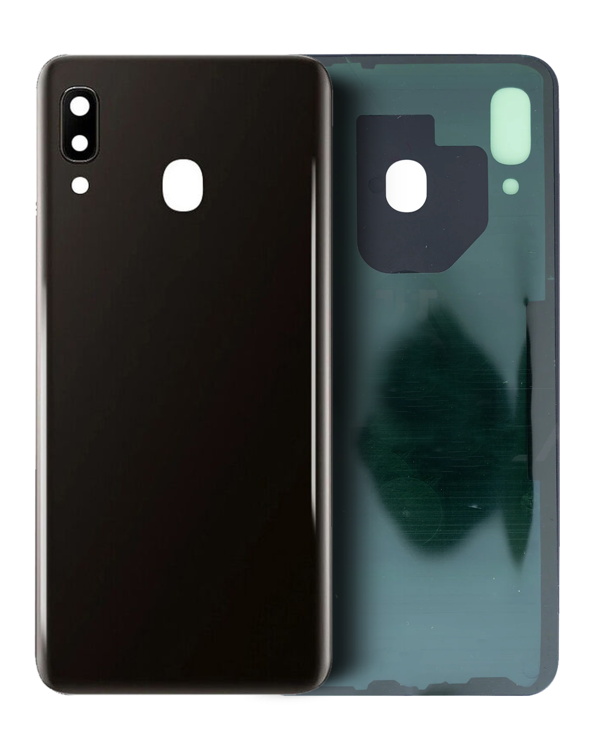 Samsung Galaxy A20 Arka İle Uyumlu Kapak Camı Kamera Lensli (A205 2019) (Siyah) (Servis Paketi) - Görsel 5