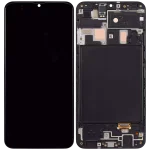 Samsung Galaxy A20 İle Uyumlu (A205 2019) (F Sürümü) (Servis Paketi) (Tüm Renkler) Çerçeveli ekran Orijinal Ekranı - Görsel 2
