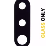 Samsung Galaxy A20 İle Uyumlu Arka Kamera Lensi (Sadece Cam) Yapışkanlı S (A207 2019)