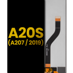 Samsung Galaxy A20 İle Uyumlu Çerçevesiz ekran LCD Ekranı S (A207 2019) Orijinal (Tüm Renkler)