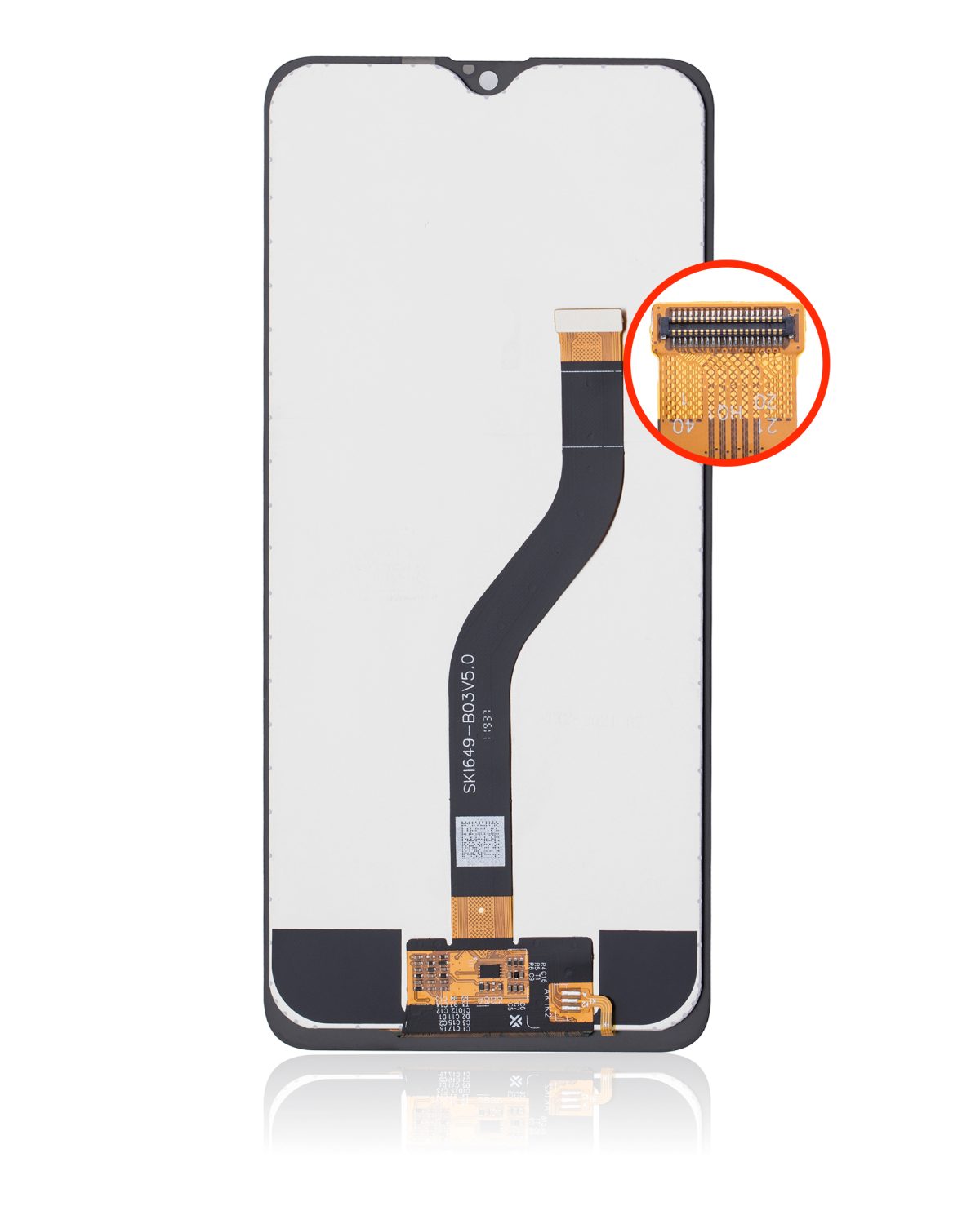 Samsung Galaxy A20s İle Uyumlu Çerçevesiz ekran LCD Ekranı (A207 2019) (Yan Pazar: Incell) (Tüm Renkler) - Görsel 3