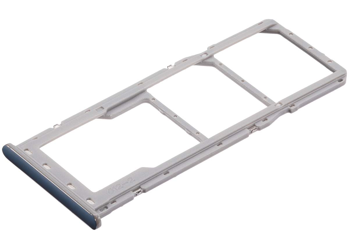 Samsung Galaxy A20 İle Uyumlu Çift Sim Kart Tepsisi (A205 2019) A30 (A305 2019) A50 (A505 2019) (Gümüş) - Görsel 5