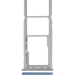 Samsung Galaxy A20 İle Uyumlu Çift Sim Kart Tepsisi (A205 2019) A30 (A305 2019) A50 (A505 2019) (Gümüş)