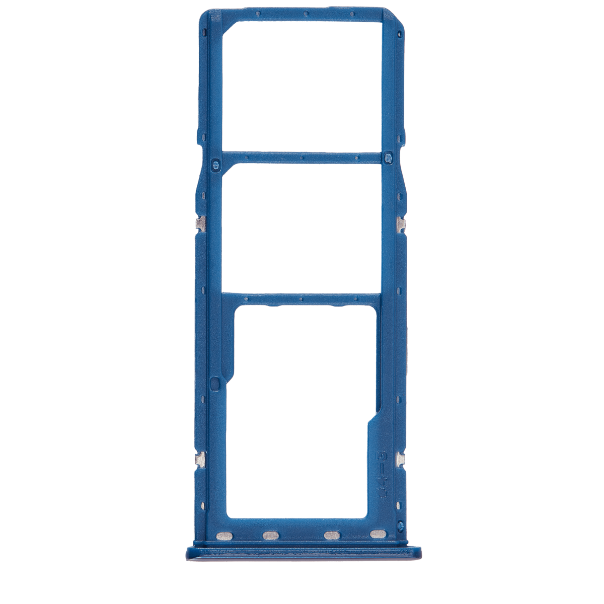 Samsung Galaxy A20 İle Uyumlu Çift Sim Kart Tepsisi (A205 2019) A30 (A305 2019) A50 (A505 2019) (Mavi) - Görsel 3