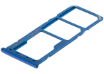 Samsung Galaxy A20 İle Uyumlu Çift Sim Kart Tepsisi (A205 2019) A30 (A305 2019) A50 (A505 2019) (Mavi) - Görsel 4