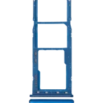 Samsung Galaxy A20 İle Uyumlu Çift Sim Kart Tepsisi (A205 2019) A30 (A305 2019) A50 (A505 2019) (Mavi)