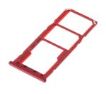 Samsung Galaxy A20 İle Uyumlu Çift Sim Kart Tepsisi (A205 2019) A30 (A305 2019) (Mercan Turuncusu) - Görsel 4