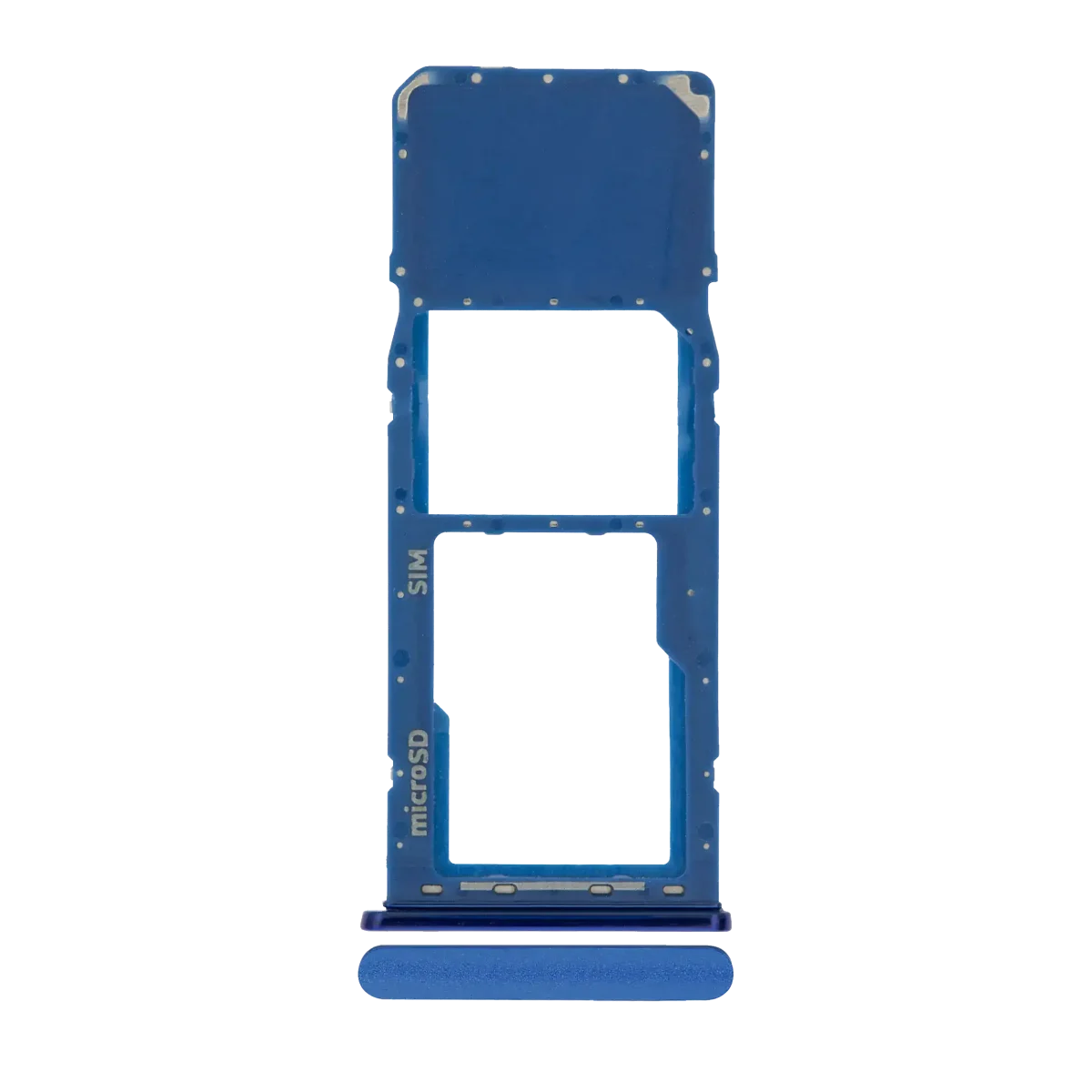 Samsung Galaxy A20 İle Uyumlu Tek Sim Kart Tepsisi (A205 2019) A30 (A305 2019) A50 (A505 2019) (Mavi) - Görsel 4
