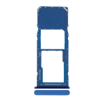 Samsung Galaxy A20 İle Uyumlu Tek Sim Kart Tepsisi (A205 2019) A30 (A305 2019) A50 (A505 2019) (Mavi)