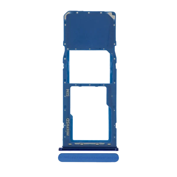 Samsung Galaxy A20 İle Uyumlu Tek Sim Kart Tepsisi (A205 2019) A30 (A305 2019) A50 (A505 2019) (Mavi)
