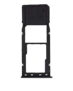 Samsung Galaxy A20 İle Uyumlu Tek Sim Kart Tepsisi (A205 2019) A30 (A305 2019)  (Siyah) - Görsel 3