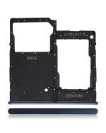 Samsung Galaxy A20 İle Uyumlu Tek Sim Kart Tepsisi e (A202 2019) (Siyah)