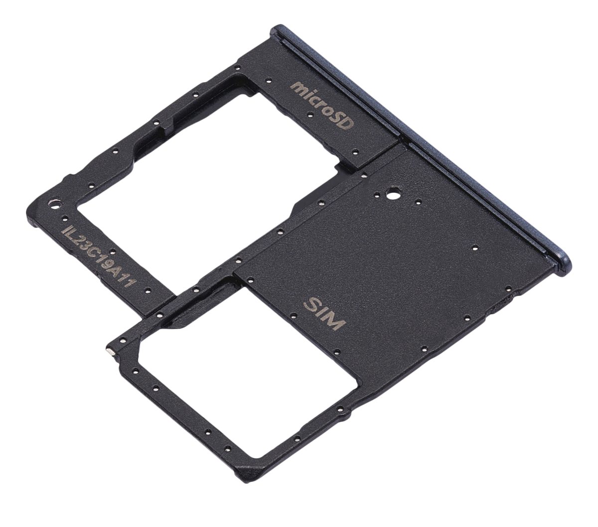 Samsung Galaxy A20 İle Uyumlu Tek Sim Kart Tepsisi e (A202 2019) (Siyah) - Görsel 5