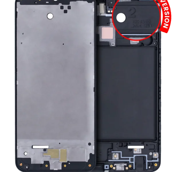 Samsung Galaxy A20 LCD İle Uyumlu Çerçeve (A205 2019) (Uluslararası Sürüm)
