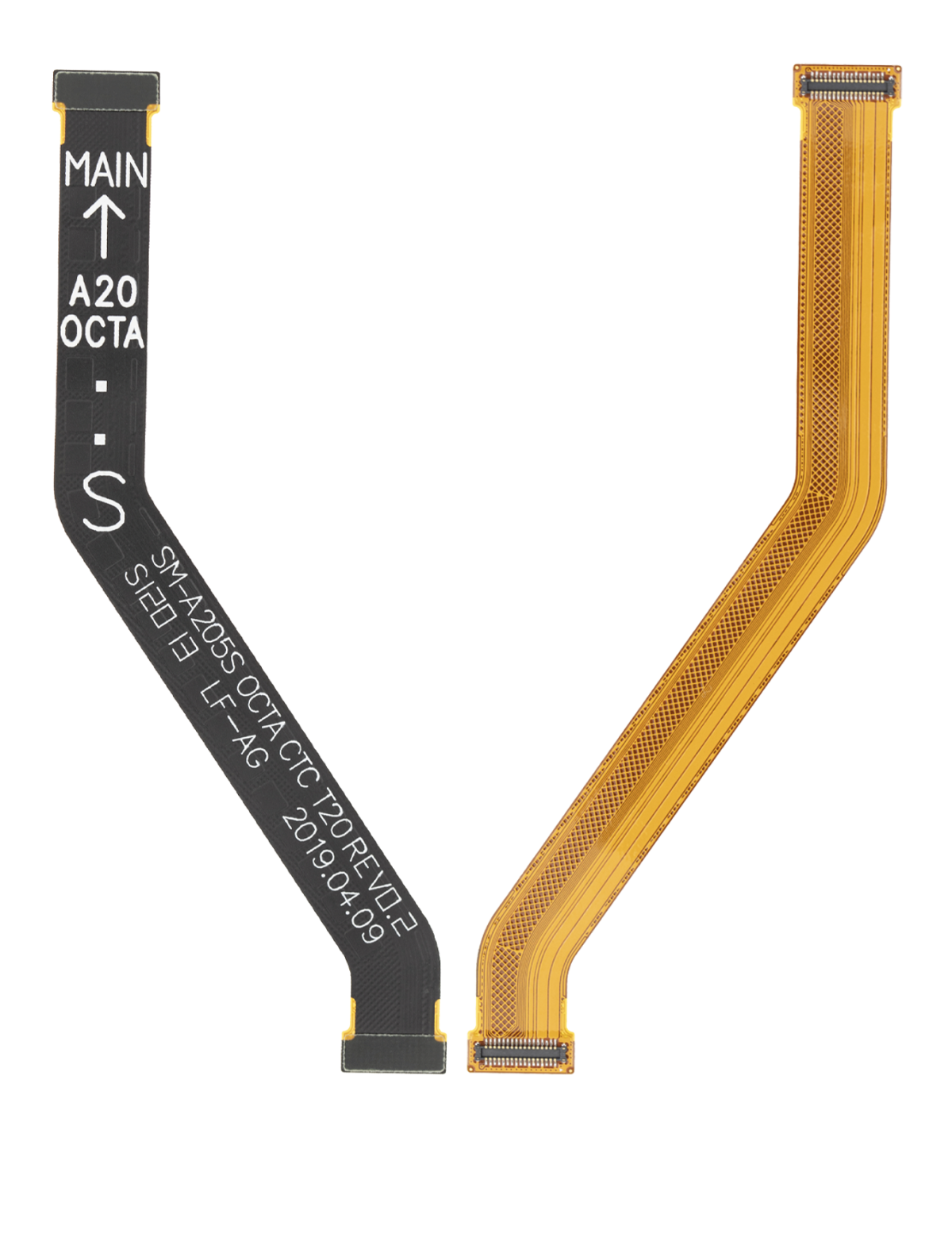 Samsung Galaxy A20 LCD İle Uyumlu Flex Kablo (A205S 2019) - Görsel 5