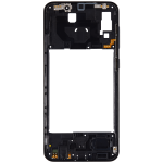 Samsung Galaxy A20 Orta İle Uyumlu Çerçeve Muhafazası (A205 2019) (Uluslararası Sürüm) (Siyah) - Görsel 3