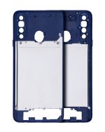 Samsung Galaxy A20 S İle Uyumlu  Orta Çerçeve Kasası (A207 2019) (Aftermarket Plus) (Mavi)