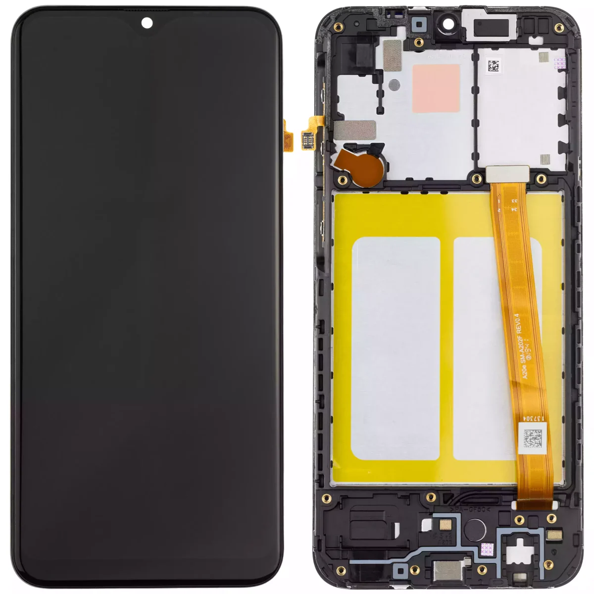 Samsung Galaxy A20e İle Uyumlu İçin Çerçeveli ekran (A202 2019) (Aftermarket Plus) (Tüm Renkler) - Görsel 2