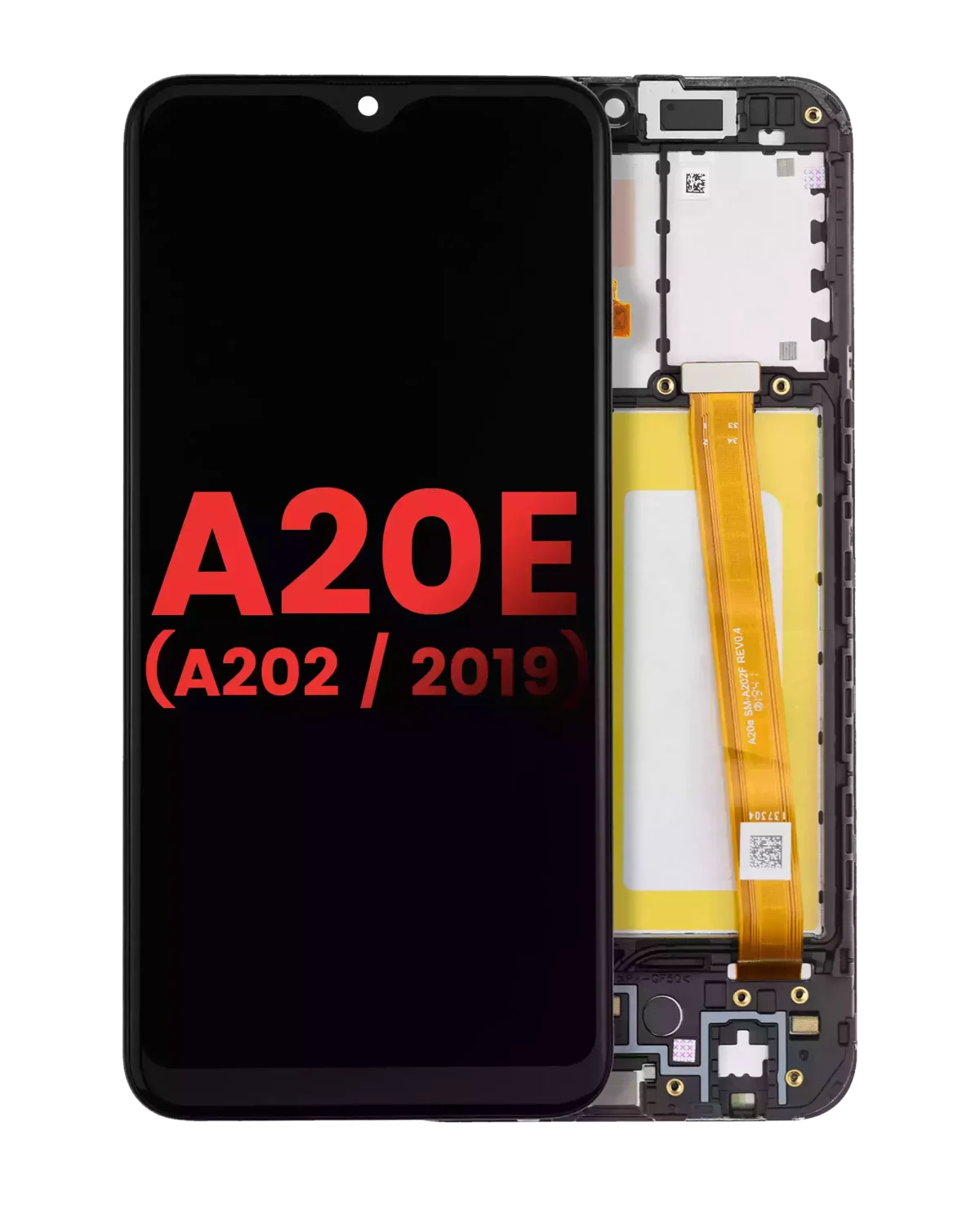 Samsung Galaxy A20e İle Uyumlu İçin Çerçeveli ekran (A202 2019) (Aftermarket Plus) (Tüm Renkler)