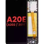 Samsung Galaxy A20e İle Uyumlu İçin Çerçeveli ekran (A202 2019) (Aftermarket Plus) (Tüm Renkler)