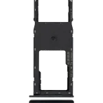 Samsung Galaxy A20s İle Uyumlu Tek Sim Kart Tepsisi S (A107 2019) A20S (A207 2019) (Siyah)