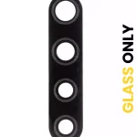 Samsung Galaxy A21 İle Uyumlu Arka Kamera Lensi (Sadece Cam) Yapışkanlı (A215 2020)