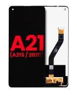 Samsung Galaxy A21 İle Uyumlu Çerçevesiz ekran LCD Ekranı (A215 2020) (Aftermarket Plus)