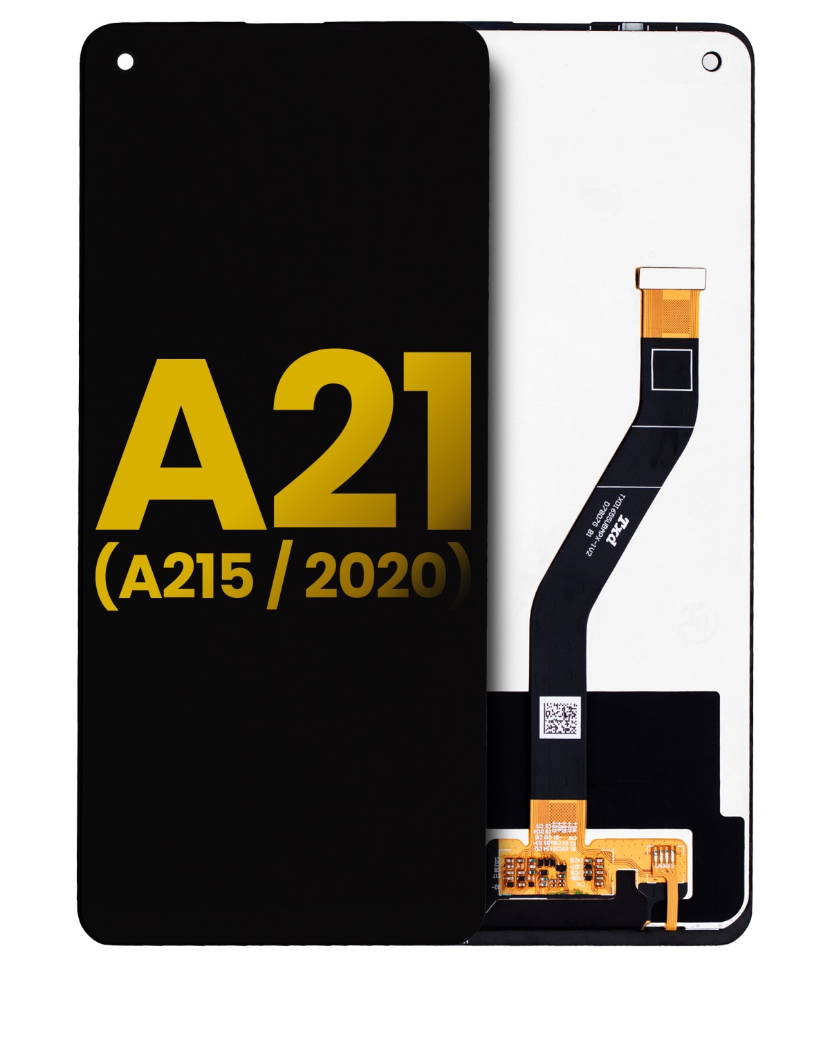 Samsung Galaxy A21 İle Uyumlu Çerçevesiz ekran LCD Ekranı (A215 2020) Orijinal (Tüm Renkler)