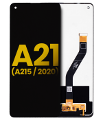 Samsung Galaxy A21 İle Uyumlu Çerçevesiz ekran LCD Ekranı (A215 2020) Orijinal (Tüm Renkler)