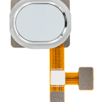 Samsung Galaxy A21 İle Uyumlu İçin Flex (A215 2020) (Beyaz)  Kablolu Parmak İzi Okuyucu Uyumlu