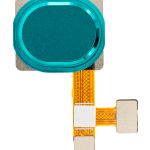 Samsung Galaxy A21 İle Uyumlu İçin Flex (A215 2020) (Yeşil)  Kablolu Parmak İzi Okuyucu Uyumlu