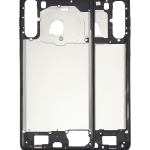 Samsung Galaxy A21 İle Uyumlu  Orta Çerçeve Kasası (A215 2020) (Siyah)