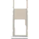 Samsung Galaxy A21 İle Uyumlu Tek Sim Kart Tepsisi (A215 2020) (Bulut Beyazı)